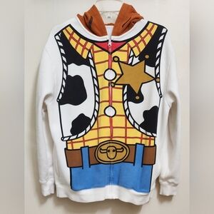 Toy Story Disney Parks Pixar Sz M Sheriff Woody Cowboy Women Men Hoodie Jacket